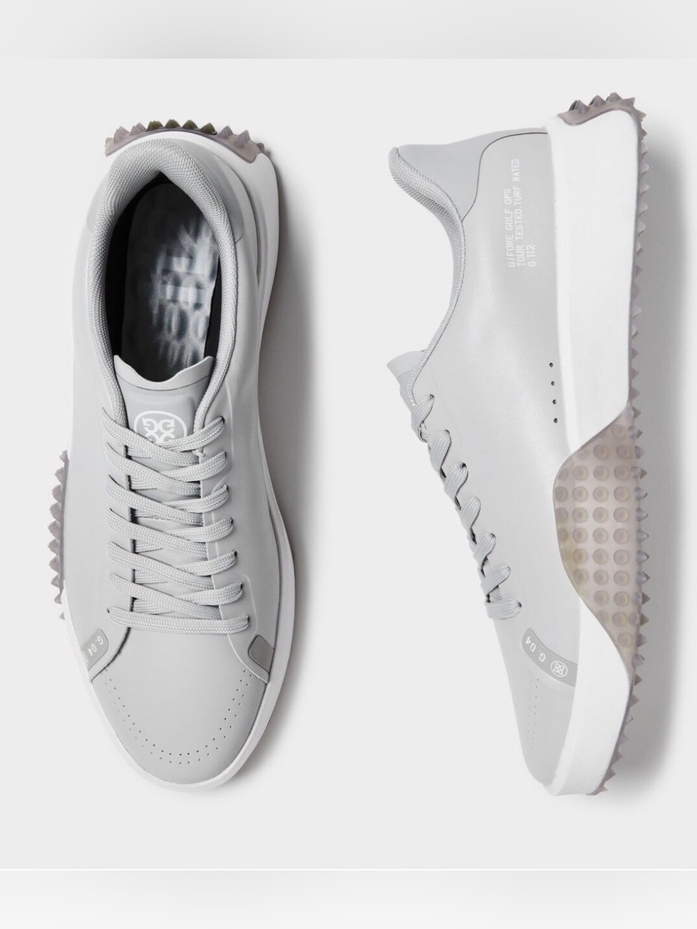 G/Fore Men's G.112 Spikeless Golf Shoes: Nimbus 9.5